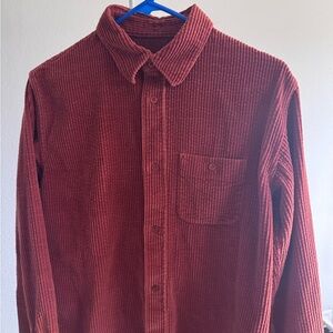 Kenzo Rust Corduroy Shirt